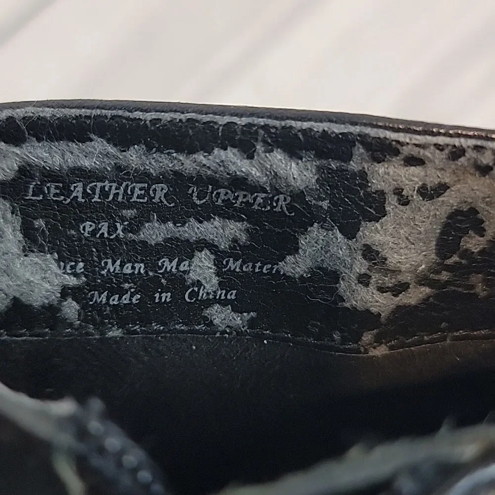 Sam Edelman Pax Ankle Boots Black Genuine Leather Womens Size 6.5 - Picture 9 of 11